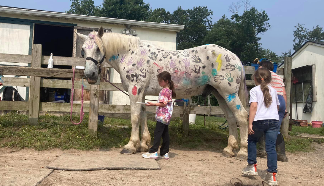 Girl with a Horse